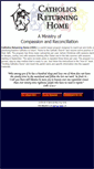 Mobile Screenshot of catholicsreturninghome.org